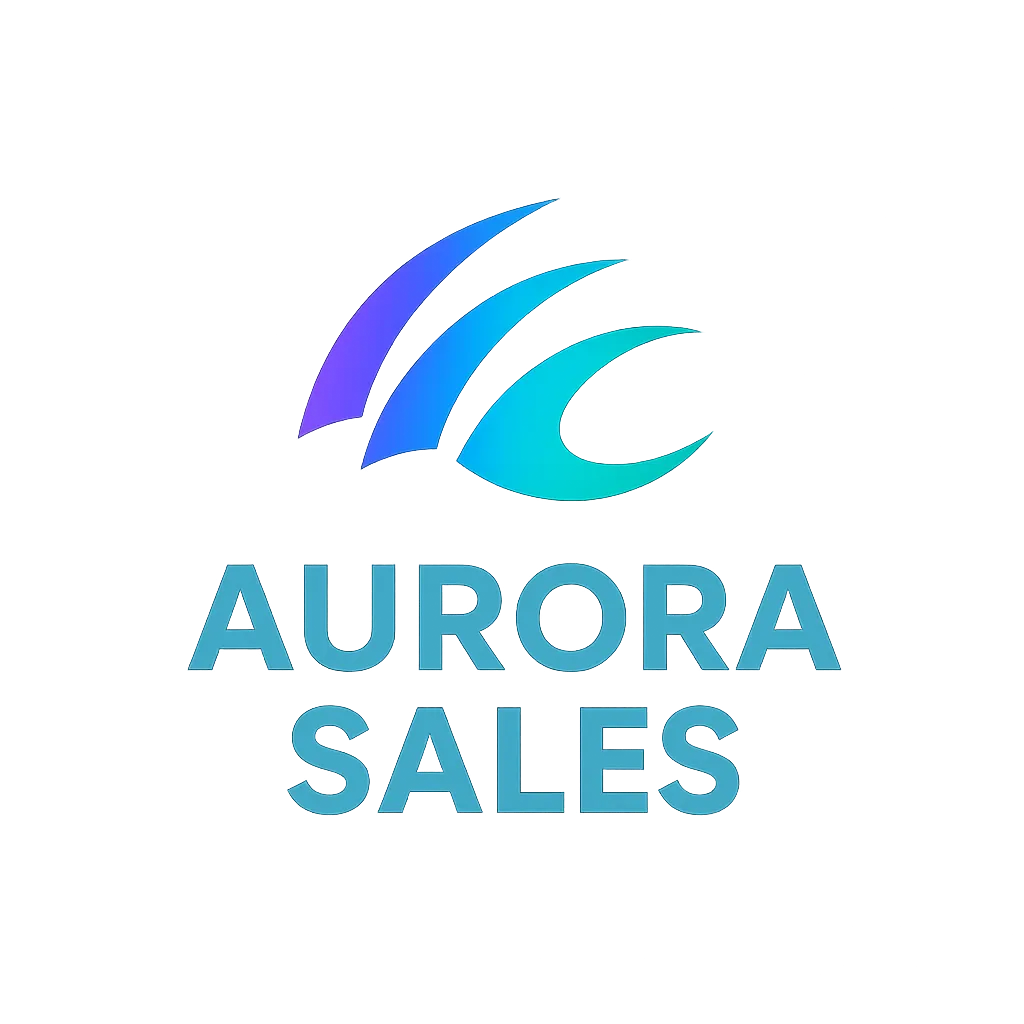 AURORA SALESロゴ
